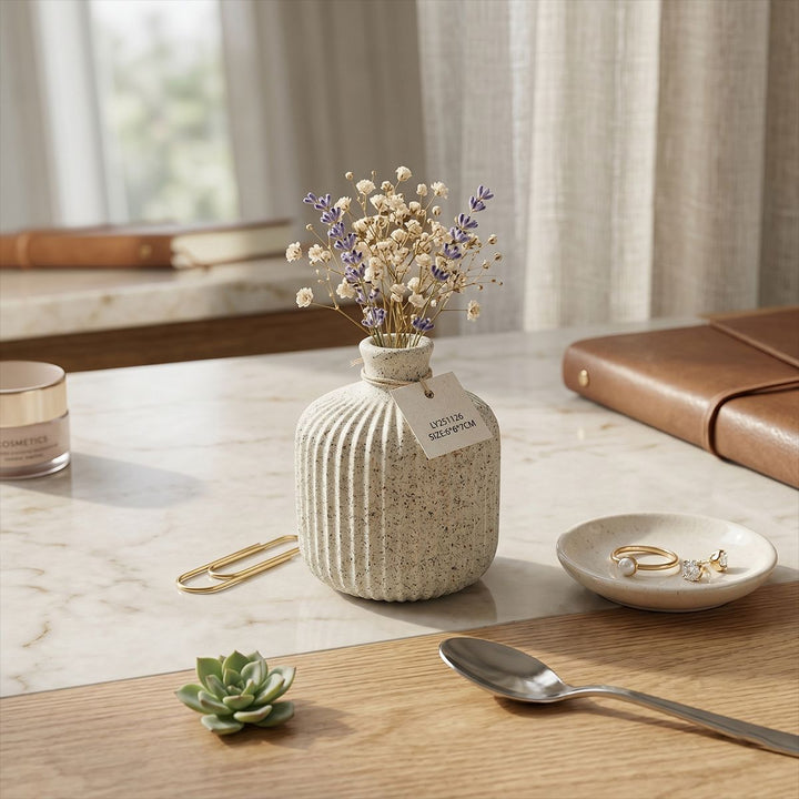 Decorative Ceramic Vase for Floral Display