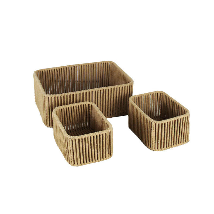 Versatile Woven Storage Baskets Set