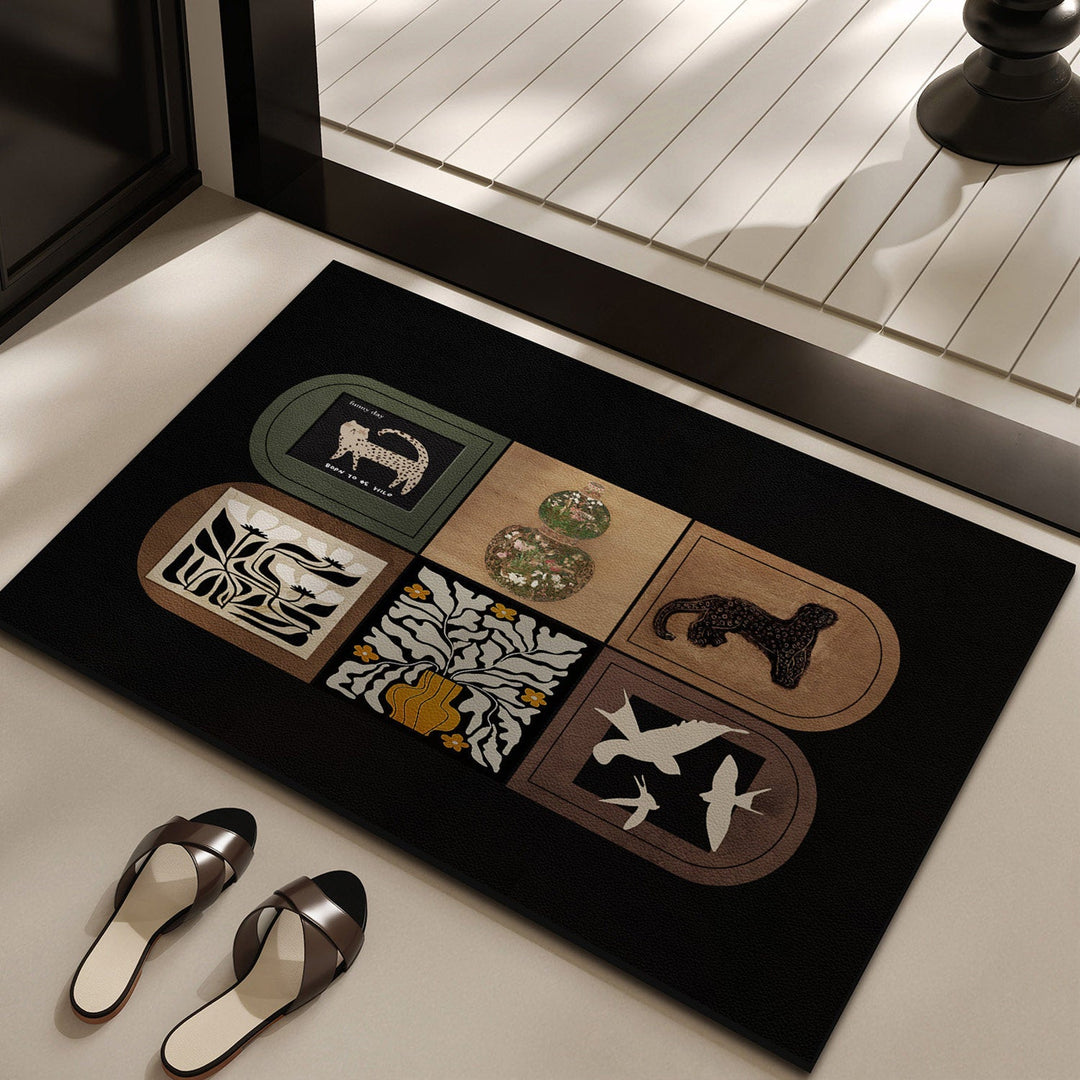 Artistic Patterned Decorative Area Rug