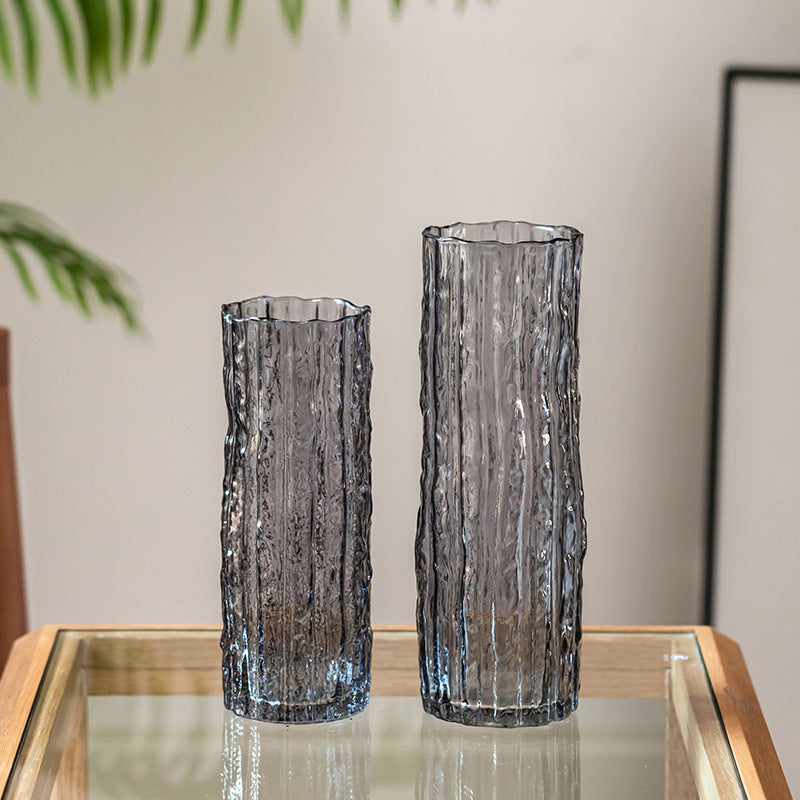 Artful Glass Vase in Modern Design