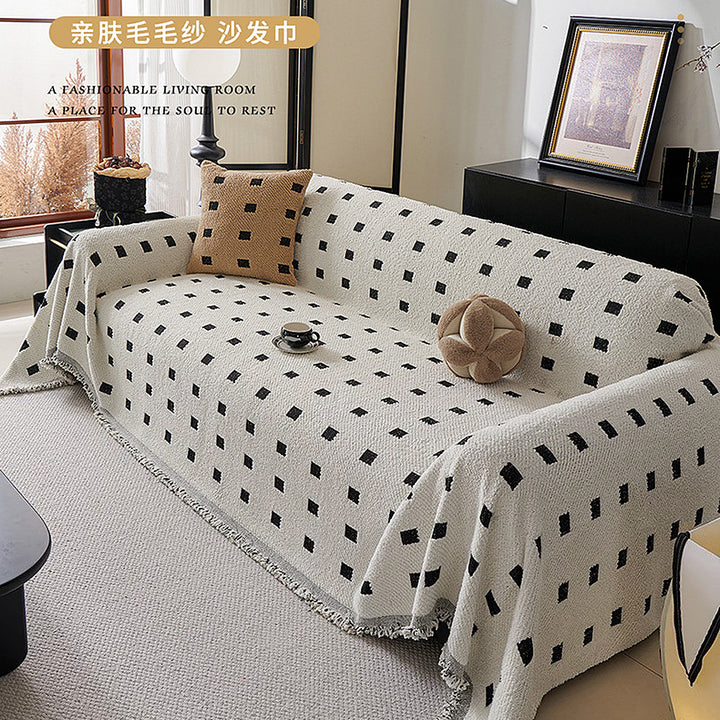 Stylish Textured Throw Blanket