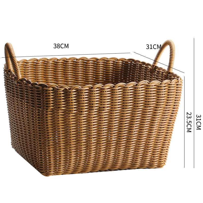 Handcrafted Decorative Basket Made Of Willow
