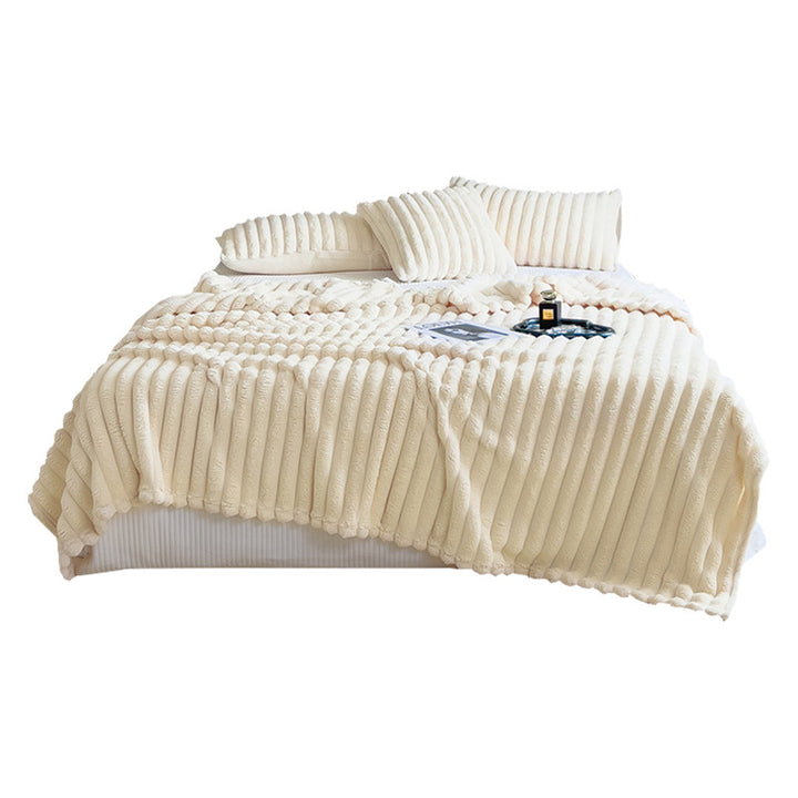 Plush Textured Fleece Blanket