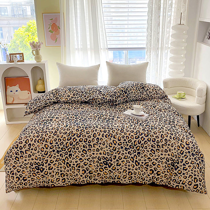 Luxury Floral Print Bedding Set
