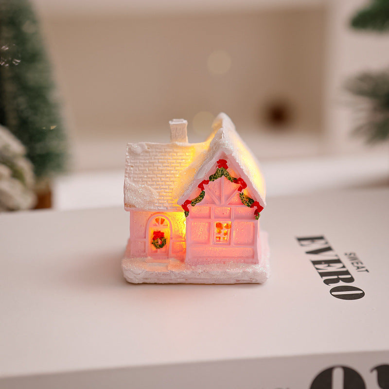 Illuminated Christmas village House Decor