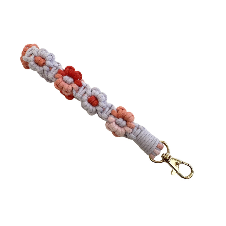 Decorative Macrame Keychain Holder
