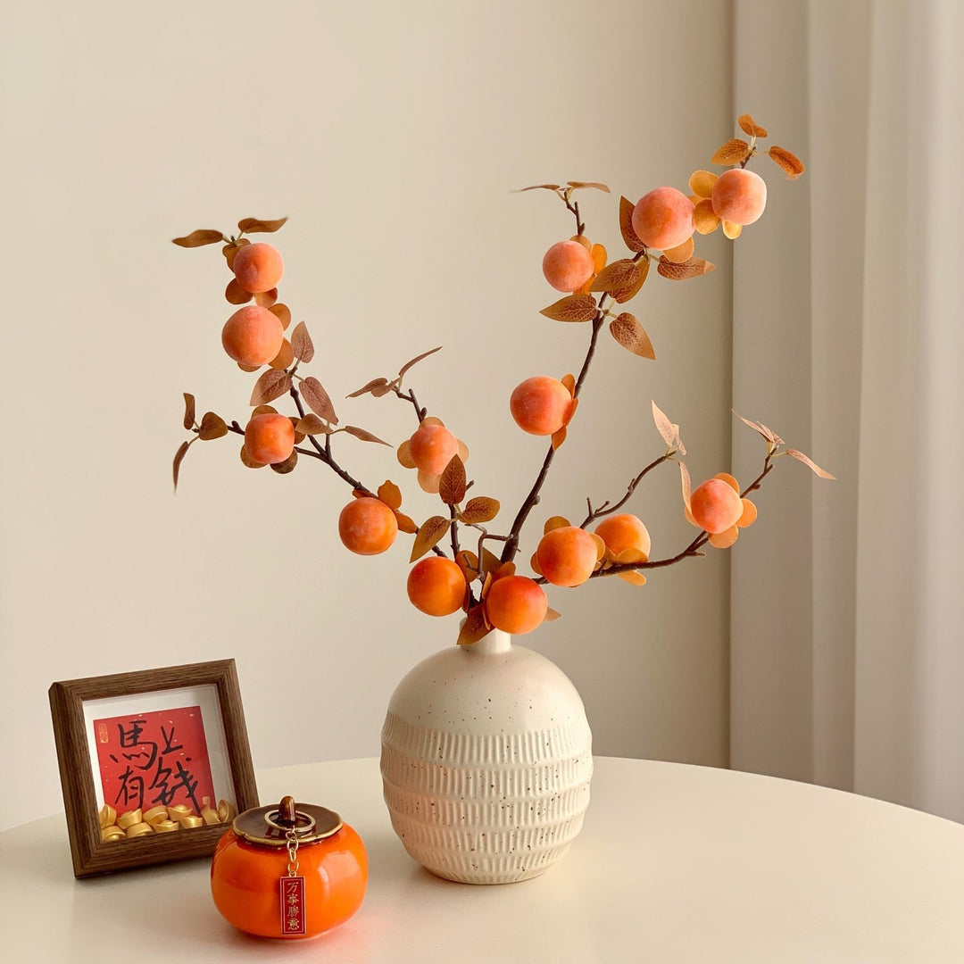 Decorative Artificial Citrus Branch Arrangement