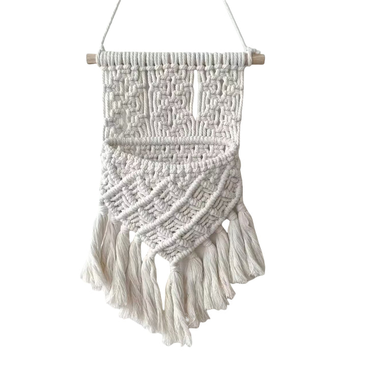 Wall-Mounted Macramé Planter