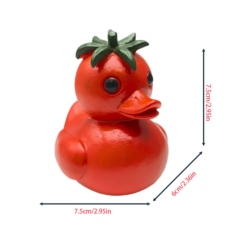 Funny Decor Rubber Duck with Sprinkles