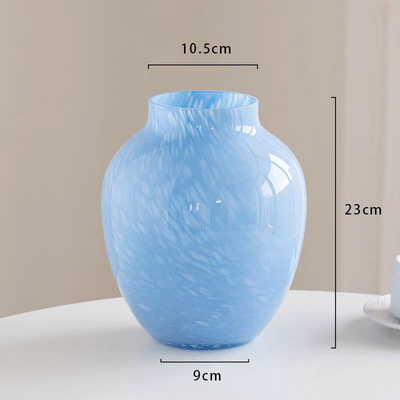 Handcrafted Decorative Glass Vase