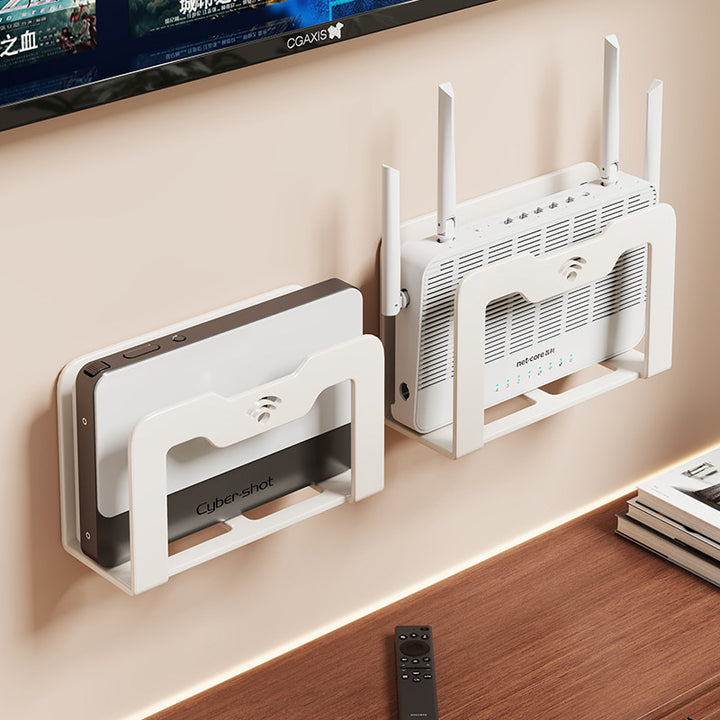 Wall-Mounted Router & Modem Organizer Bracket
