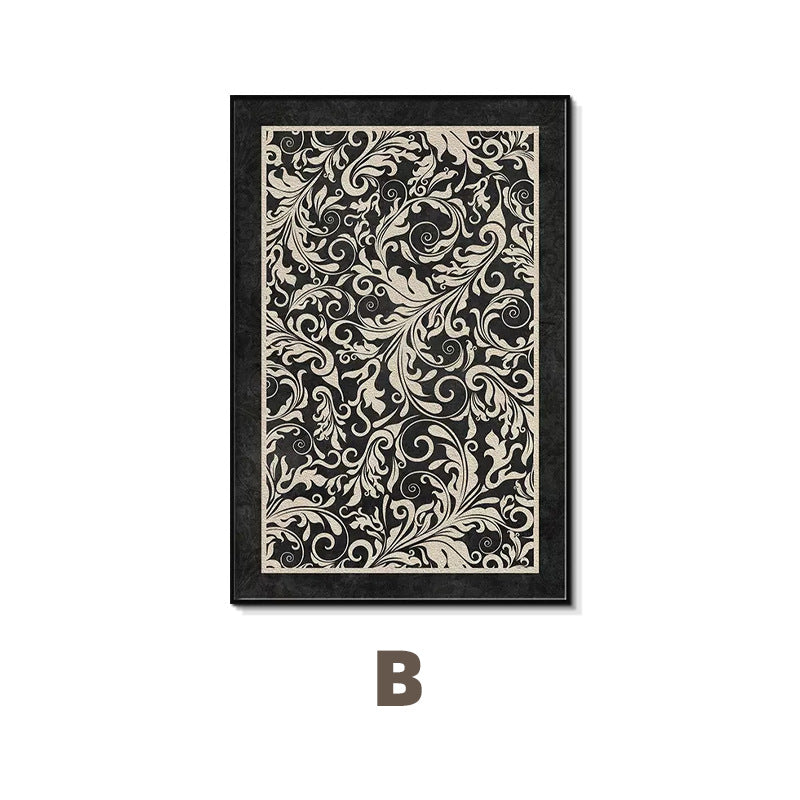 Floral Pattern Framed Wall Art