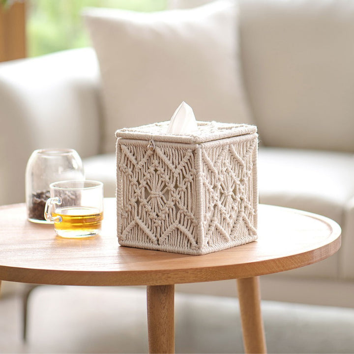 Handcrafted cotton cloth basket