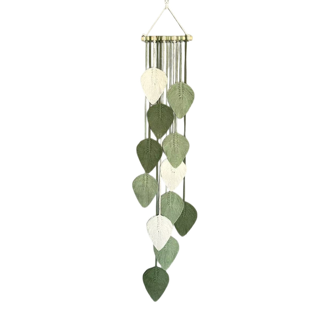 Leaf-Inspired Macrame Wall Hanging