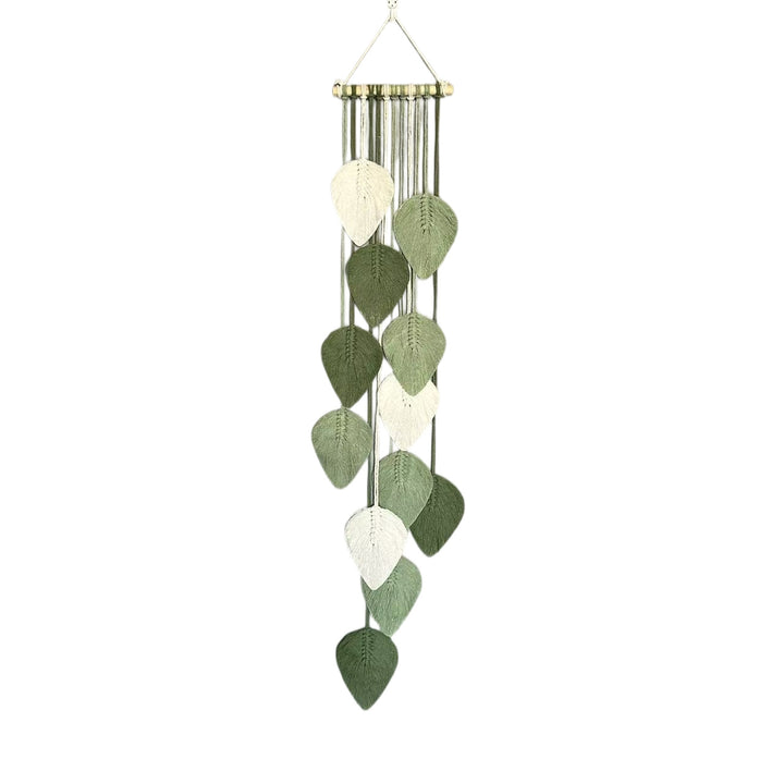 Leaf-Inspired Macrame Wall Hanging