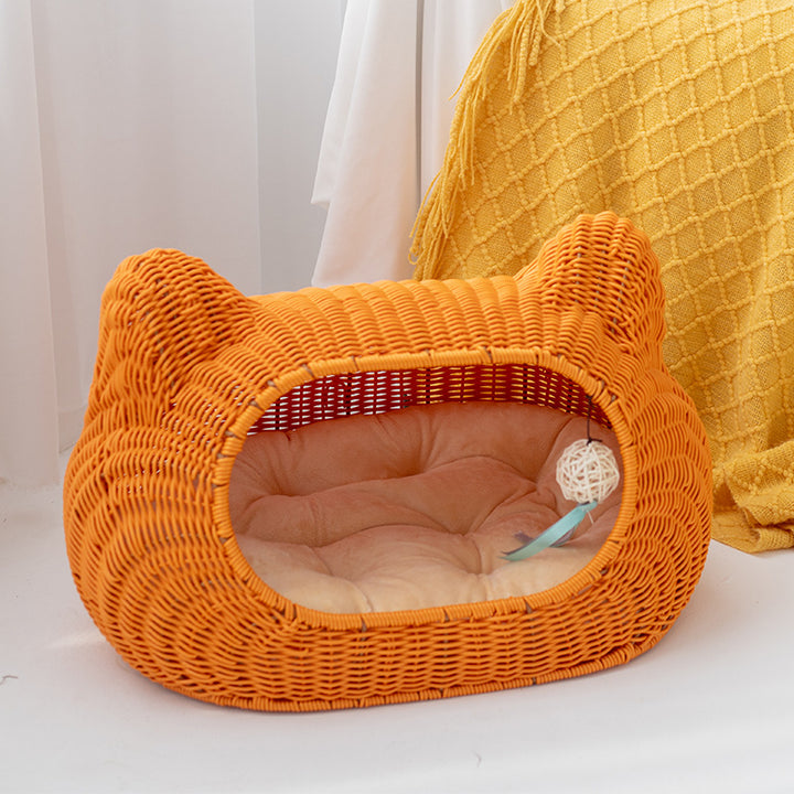 Rattan Cat Cave