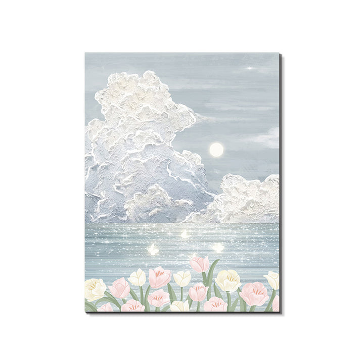 Decorative Floral Landscape Art Print