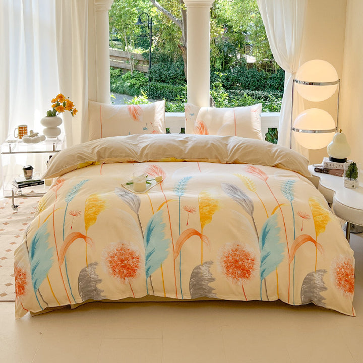 Playful Cartoon-Themed Duvet Cover Set