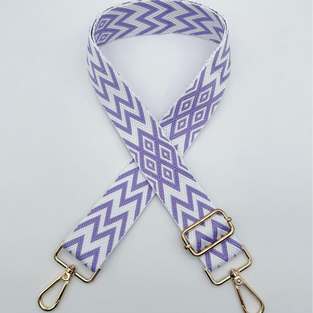 Adjustable Patterned Bag Strap