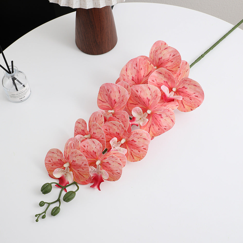 Artificial orchid bouquet with elegant blooms