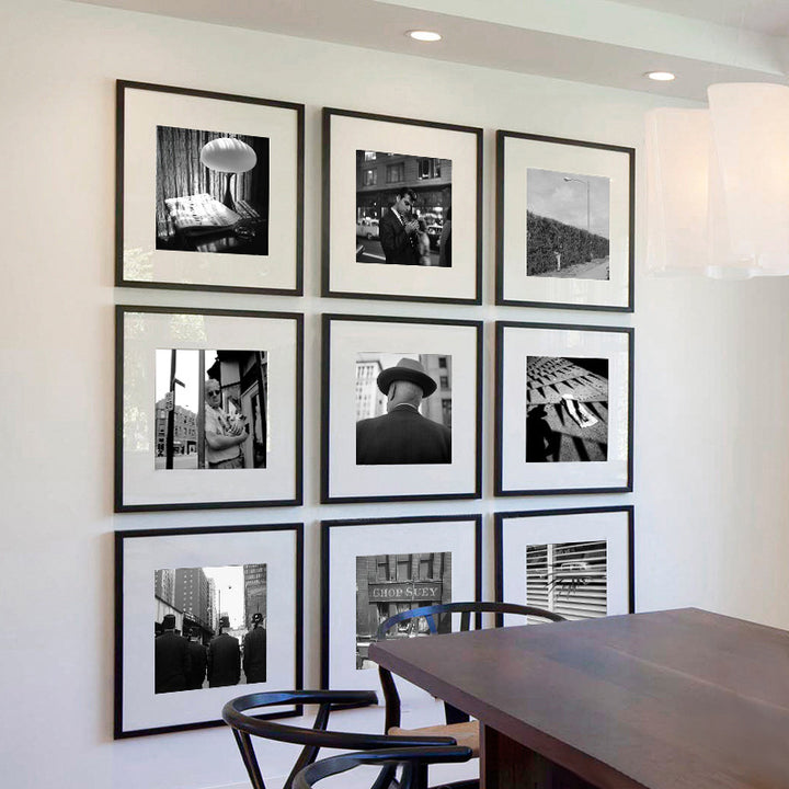 Framed Black and White Photography Artwork