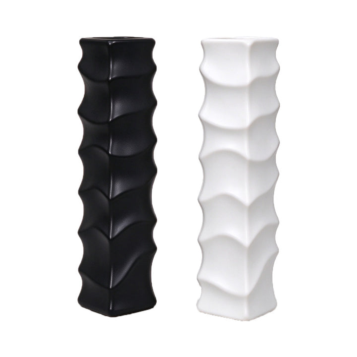 Decorative Slim Wave Vase