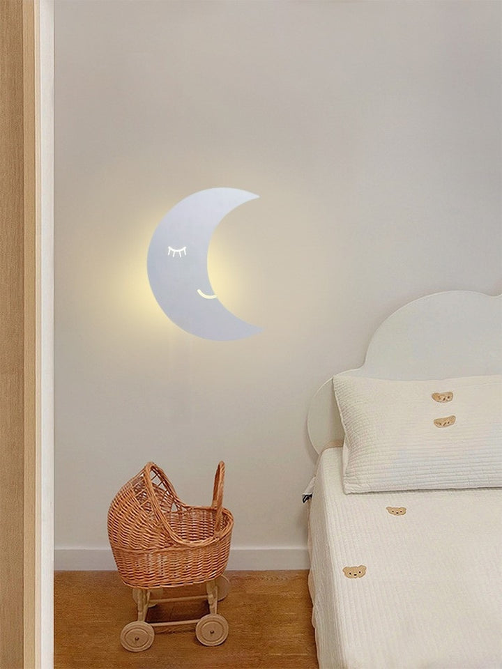 Cloud-shaped LED wall lamp