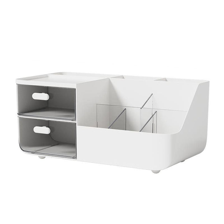 Multi-Functional Desk Organizer with Drawers and Compartments