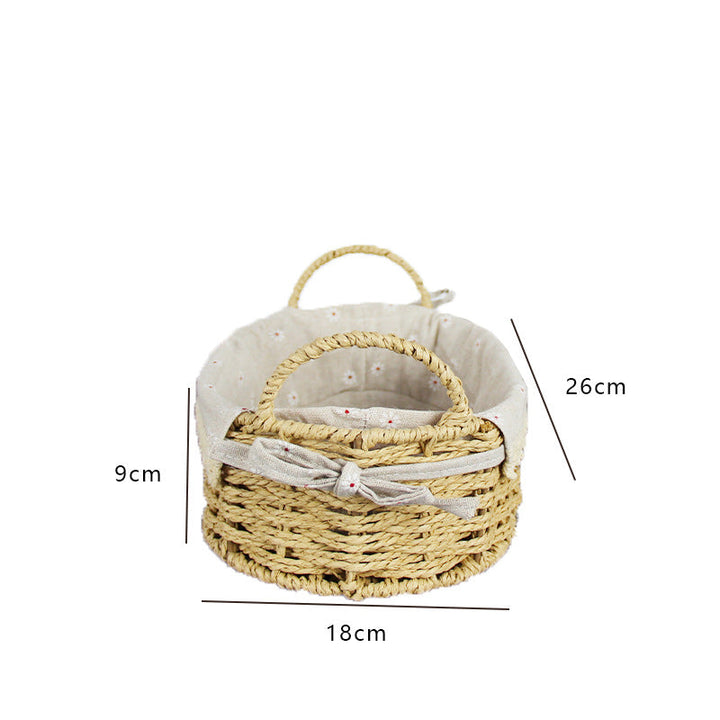 Handcrafted Woven Storage Basket