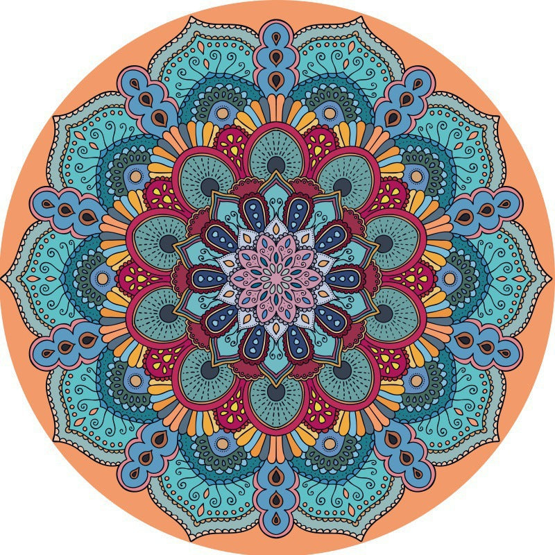 Bohemian Mandala Area Mat