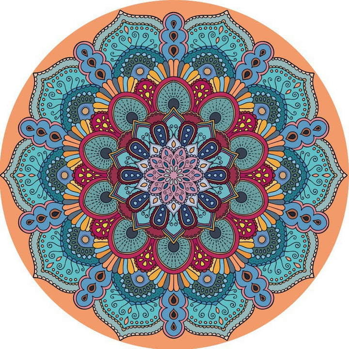 Bohemian Mandala Area Mat