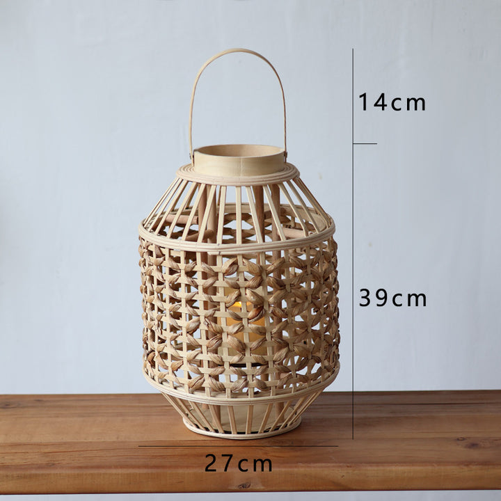 Handcrafted Rattan Lantern