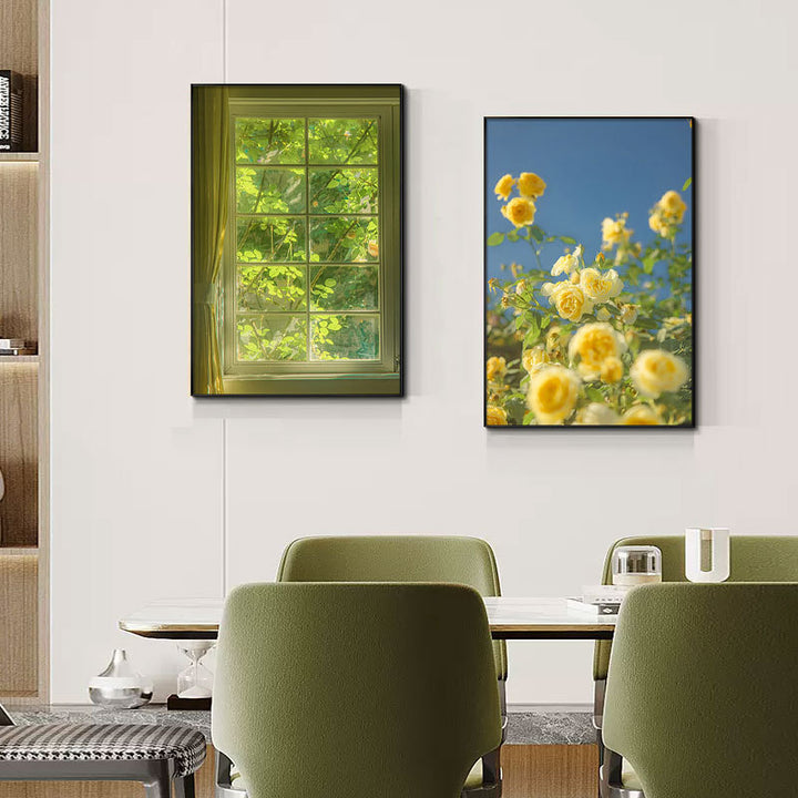 Floral Print Wall Art