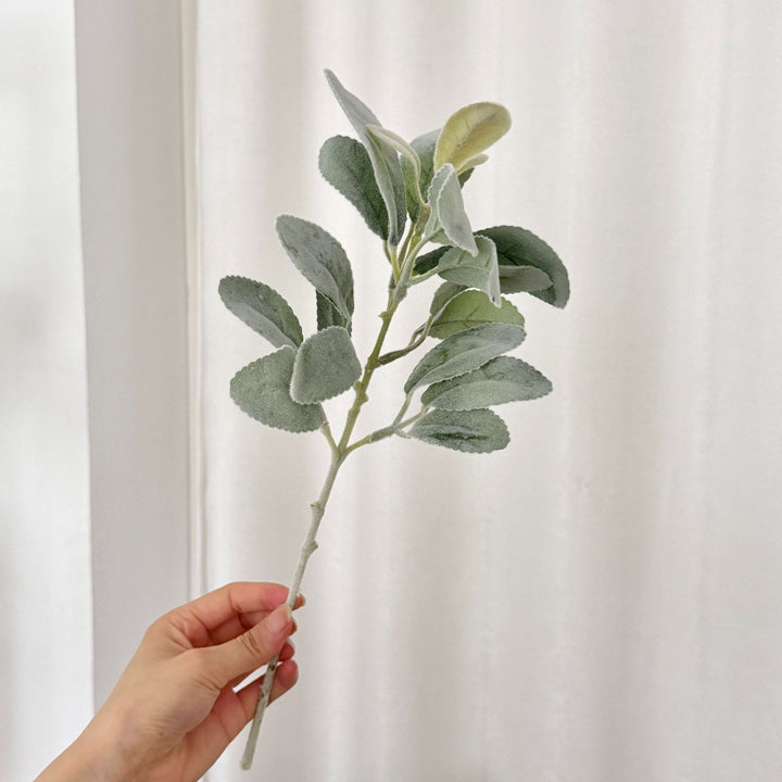 Decorative Faux Leaf Stem for Home Decor