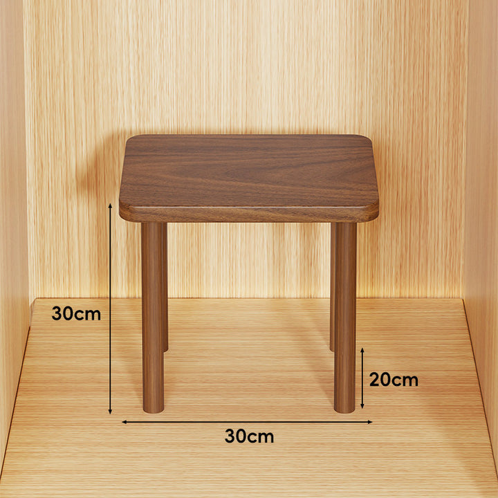 Adjustable Multi-Height Wooden Monitor Riser and Desktop Shelf