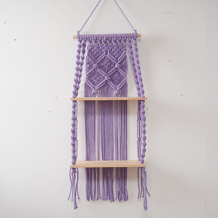 Decorative Macrame Shelf