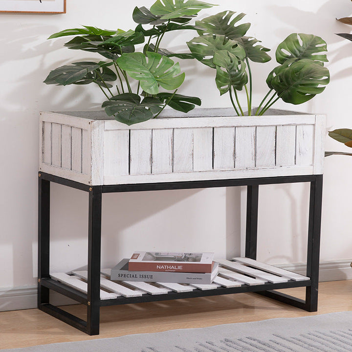 Wooden Planter Stand
