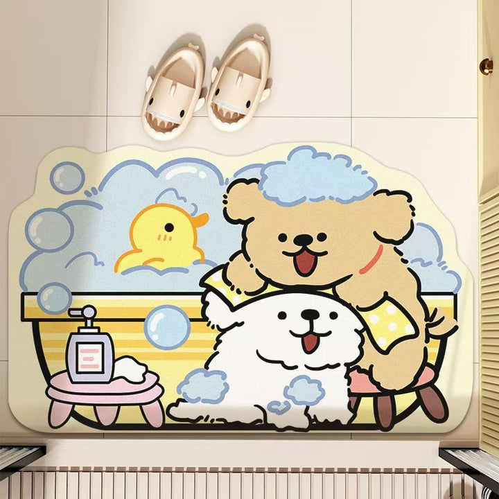 Cartoon Bath Mat Avarnia