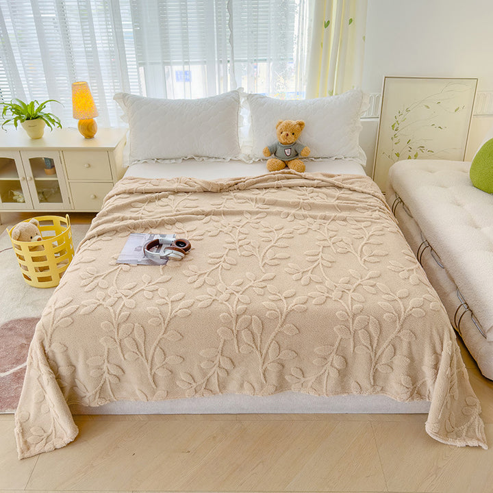 Decorative Floral Throw Blanket