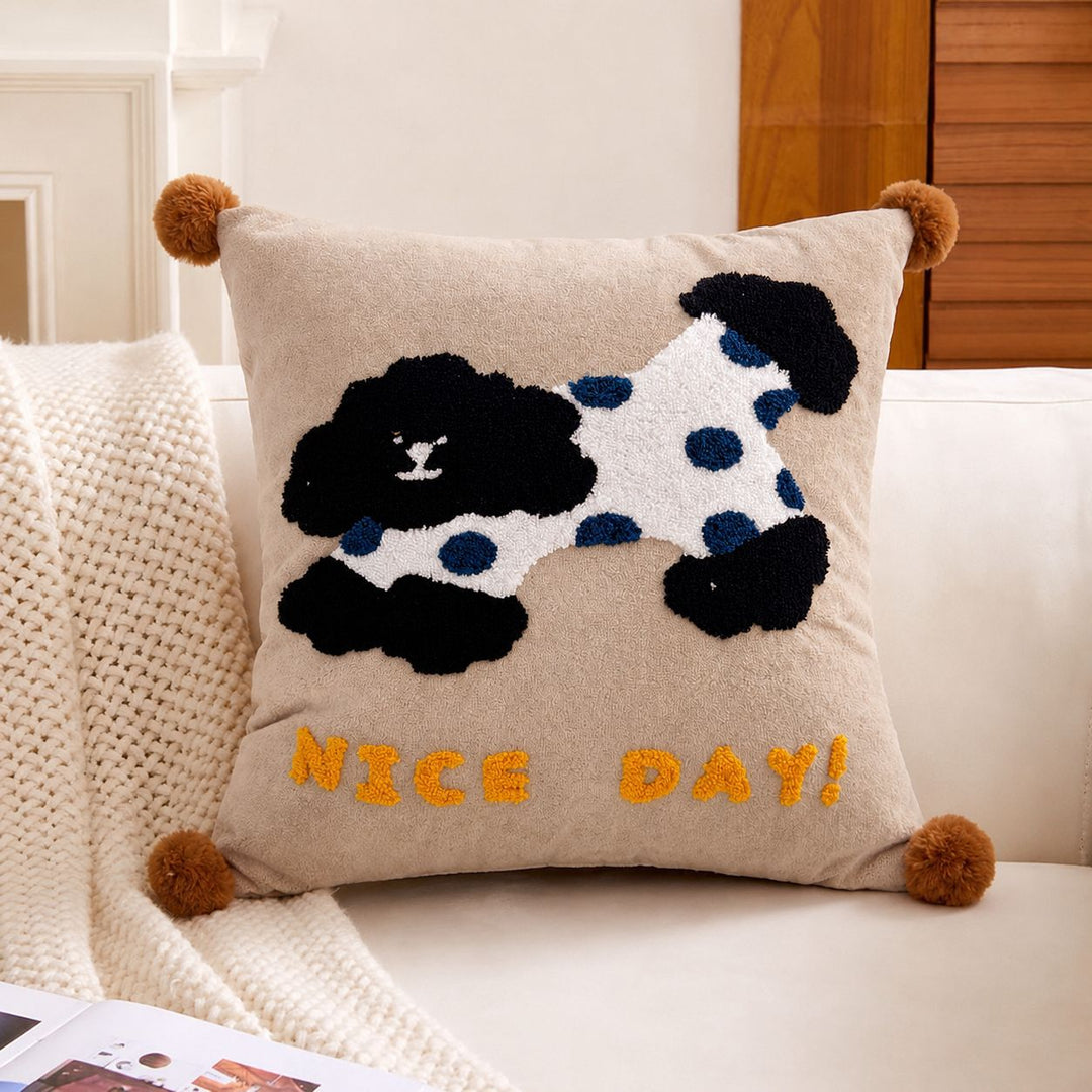 Decorative Pet-Themed Throw Pillow