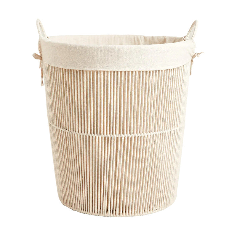 Modern storage basket made of sustainable materials