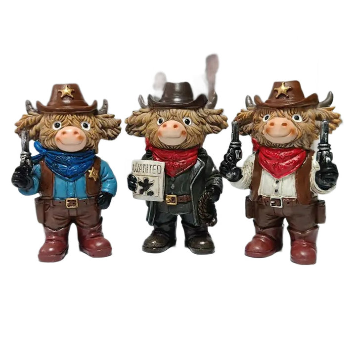 Funny Cowboy Figurine