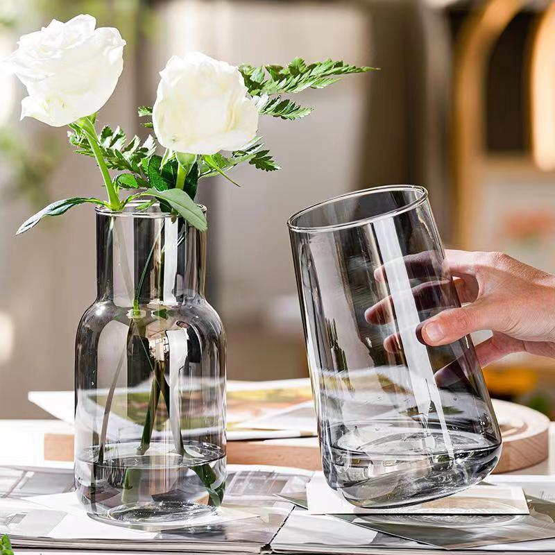 Elegant Stemless Glass Water Pitcher