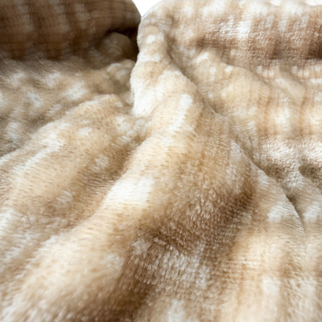 Waffle Weave Plush Blanket