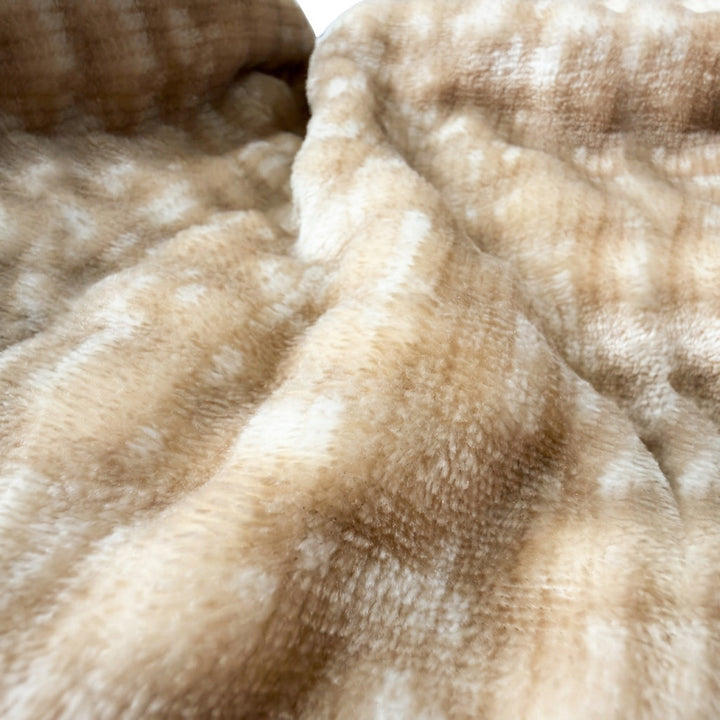 Waffle Weave Plush Blanket