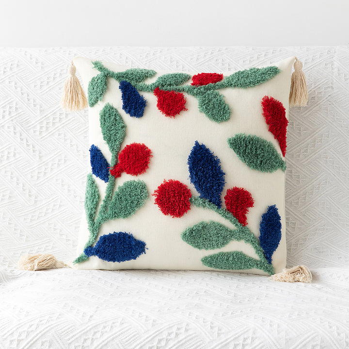 Decorative Textured Throw Pillow for Couch Decoration
