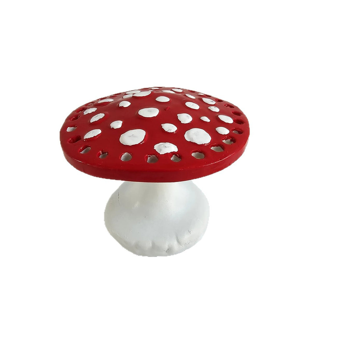 Whimsical Mushroom-Shaped Decorative Figurine