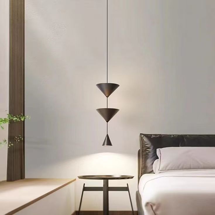 Contemporary geometric pendant light