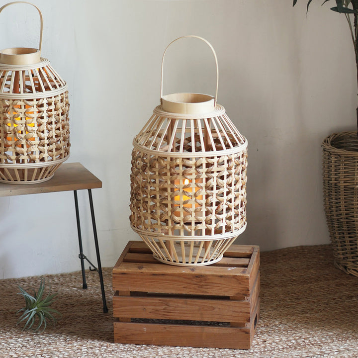 Handcrafted Rattan Lantern