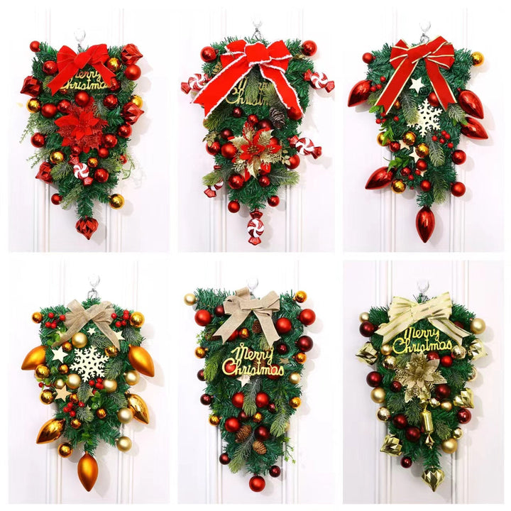 Festive Christmas Wreath Decoration